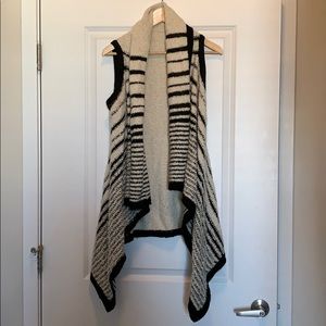 Black and white cardigan